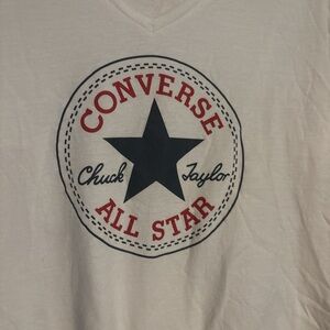 Converse White Logo Tee